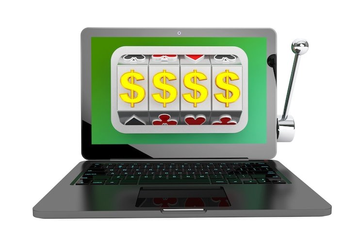 Seseorang menikmati live casino sambil menggunakan strategi dan manajemen waktu bermain